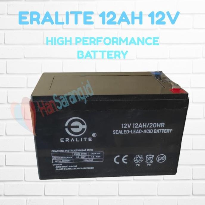 Aki Sepeda Listrik Selis 12V 12Ah  Kering Battery 12 V 12 Ah 12V12Ah