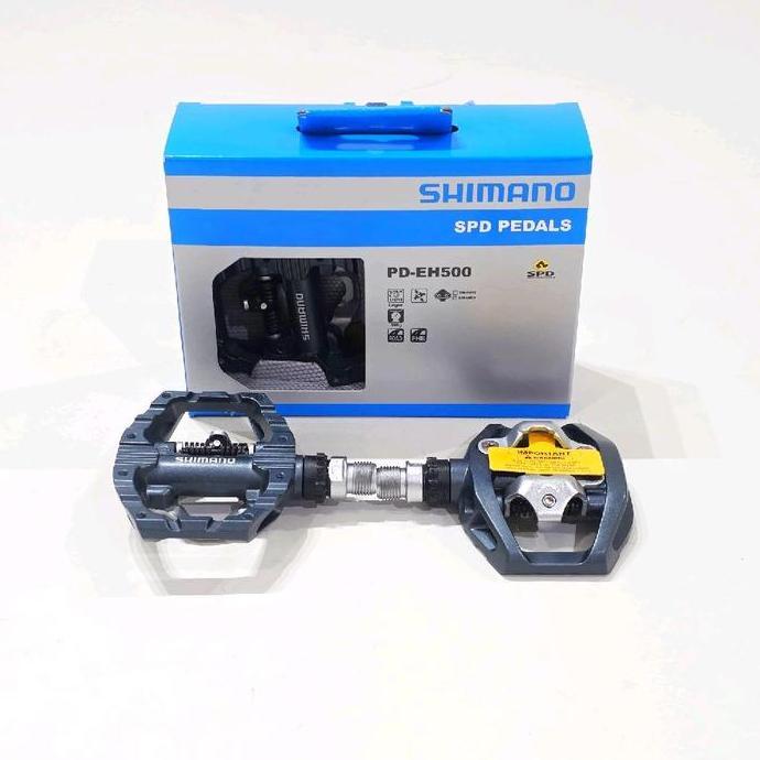 Shimano Spd Pd-Eh500 Dual Platform Pedal - Cleat And Flat