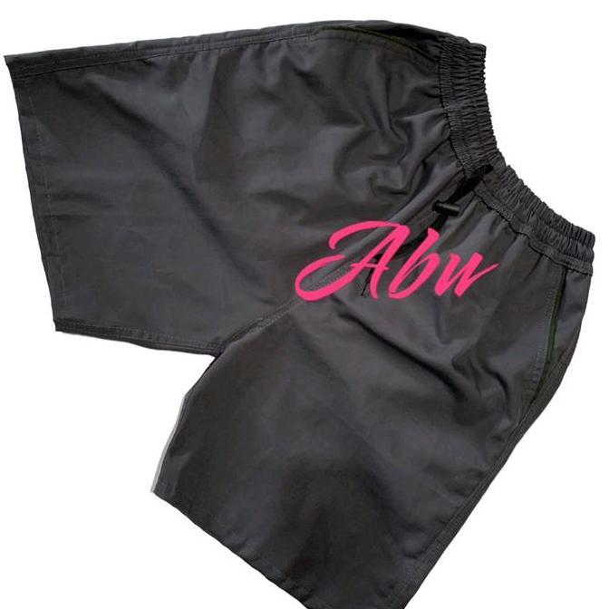 Boyboying- Celana Jumbo Xxl  Maks Bb 90Kg Boardshot Unisex Polos Katun Shorts Pria Dewasa Pendek Mel