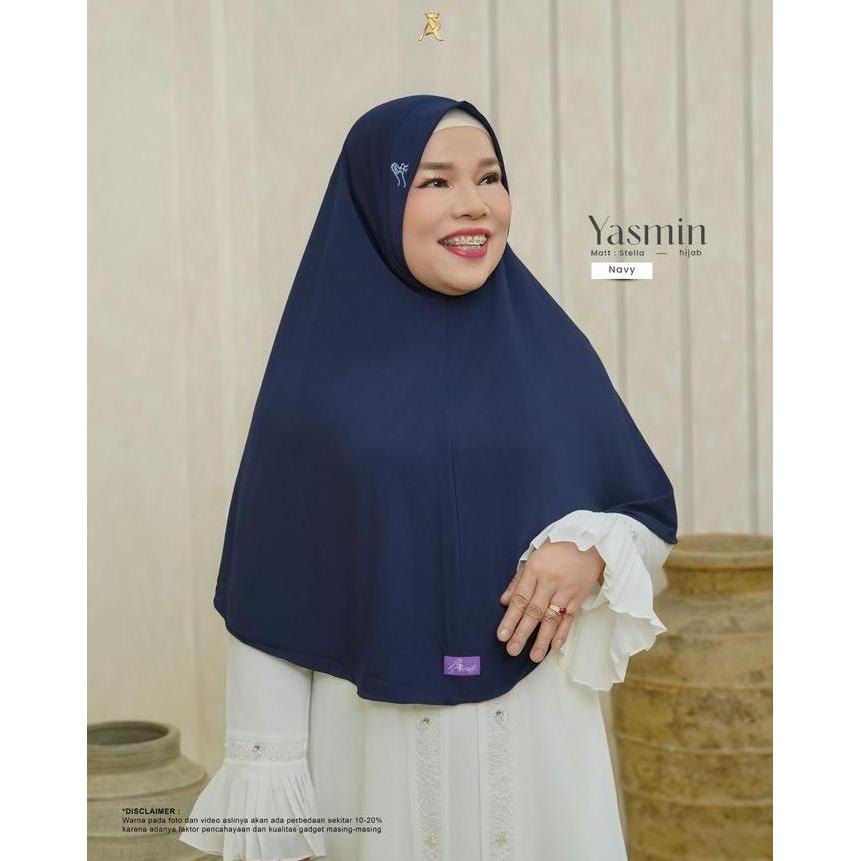 Thegirlrelig- Ar Rafi X Oma Gala - Yasmin Hijab - Hijab Bergo Non Pet Bahan Stella