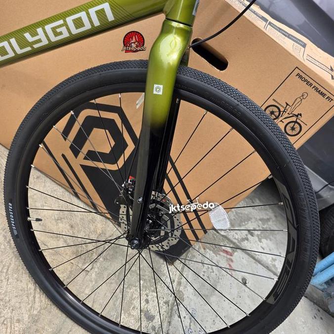 Sepeda Hybrid Urban Polygon Path 3