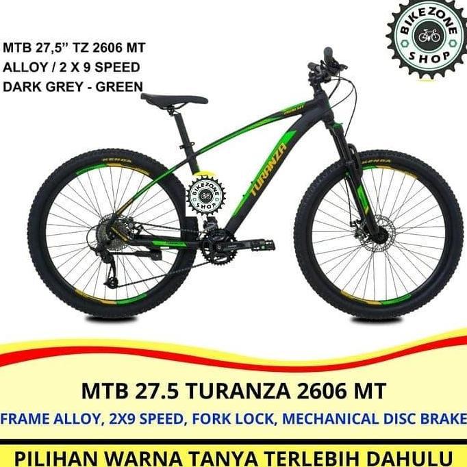 Sepeda MTB 27,5 Turanza 2606 MT alloy KHUSUS GOSEND BANDUNG