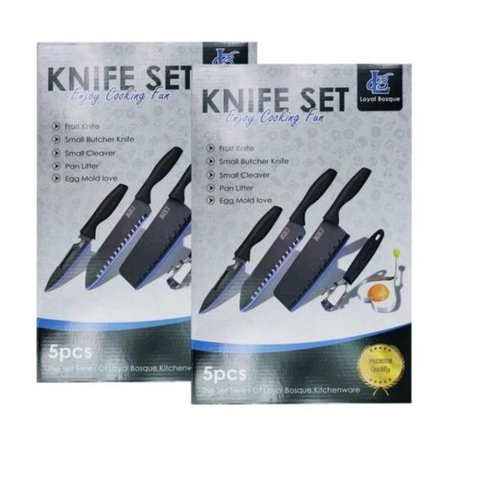 PISAU KNIFE SET 5 LOYAL BOSQUE