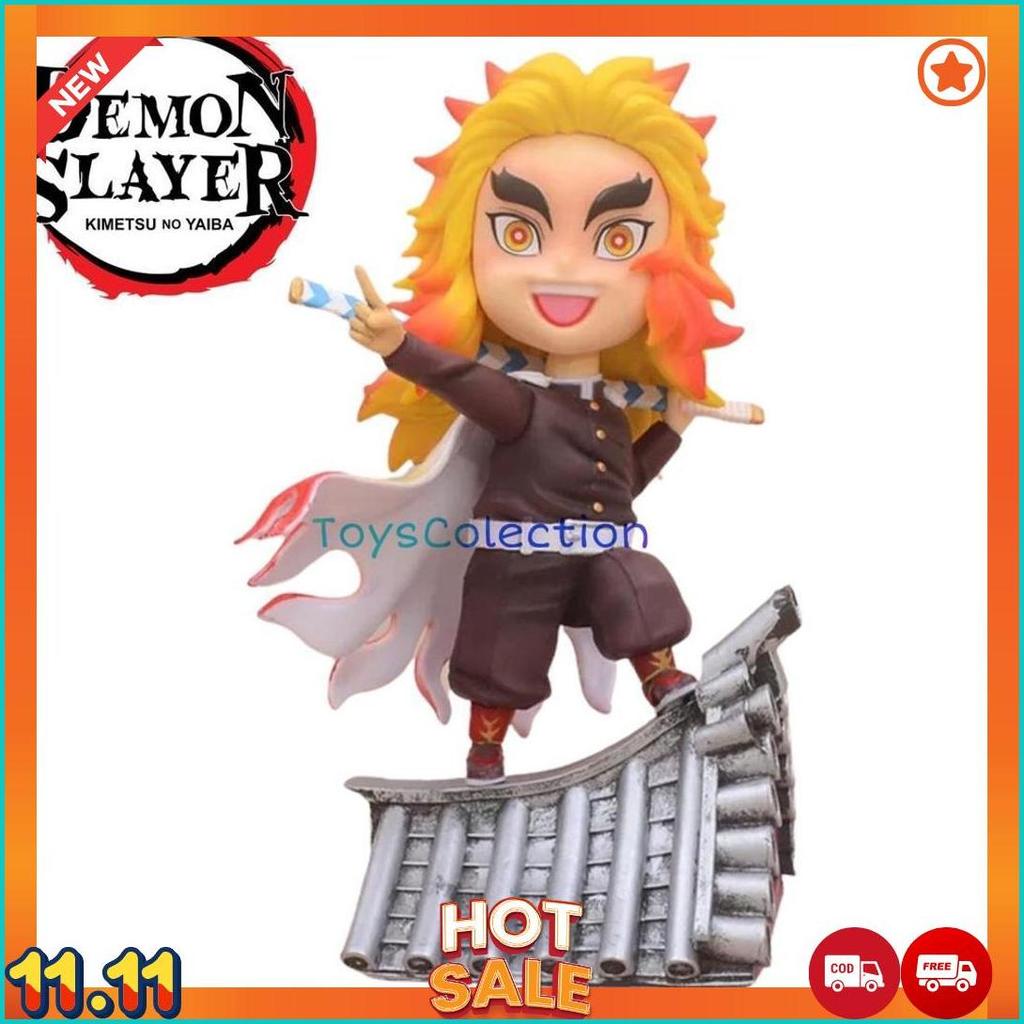 Action Figure Rengoku Kyoujurou Kimetsu No Yaiba Demon Slayer Roff House Stand Q Ver. Topper Cake Ma