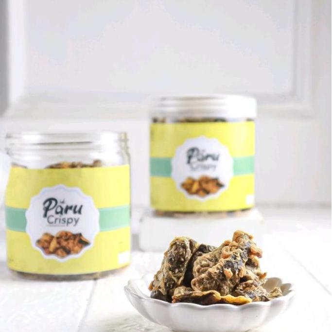 Bisakirim- Keripik Paru Sapi Super Goreng Premium Crispy Halal Den Lapeh Food