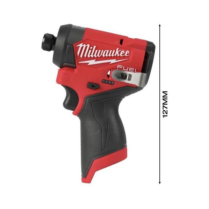 Promo Mesin Obeng Bor Milwaukee M12 FID2-0 Hex 1/4" Compact Impact Driver 3600 rpm 170Nm Generasi 3 
