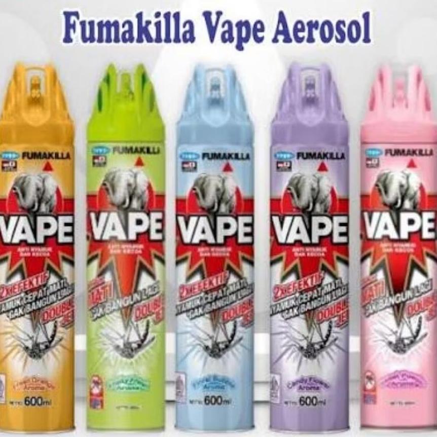 VAPE Fumakilla Aerosol Semprot Anti Nyamuk 600ml Insect Spray / Mosquito Spray Fumakilla Insect Spra