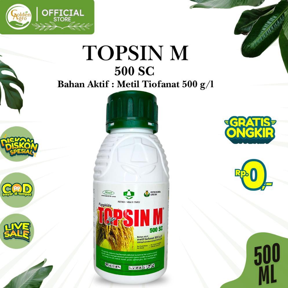 Fungisida Topsin M 500SC 500ML Cair Sistemik Luas