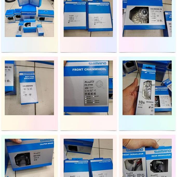 Group Set Shimano Set Tiagra 4700 Group Set Rim Break Ful Set Roadbike