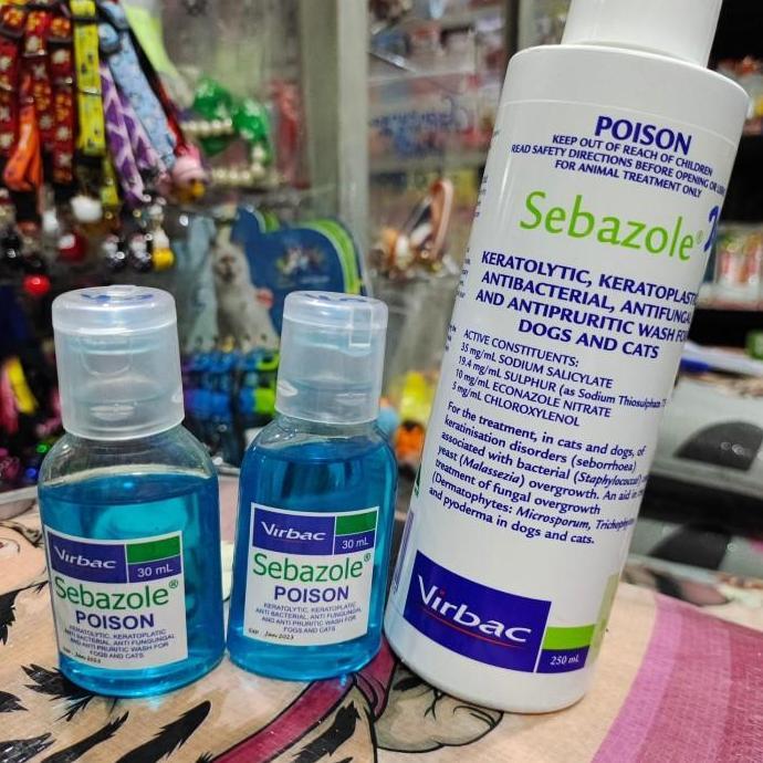 Murah Sebazole Shampoo 100Ml Sampo Kucing Sebazole 100 Ml Eceran