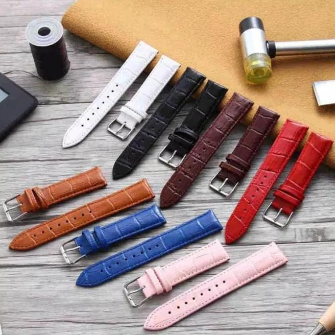 Tali Jam Kulit Leather Strap 14mm 16mm 18mm 20mm 22mm 24mm Fossil AC