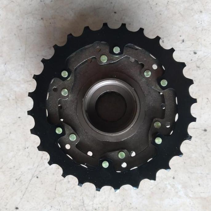 freewheel sprocket shimano original 7sp 7speed 7 speed TZ500 14-28T ulir drat