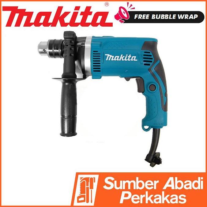 Promo MAKITA HP 1630 Mesin Bor Listrik 13mm Tangan Impact Bolak Balik HP1630 Diskon