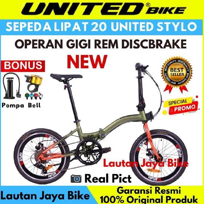 Sepeda Lipat 20 Inch United Stylo