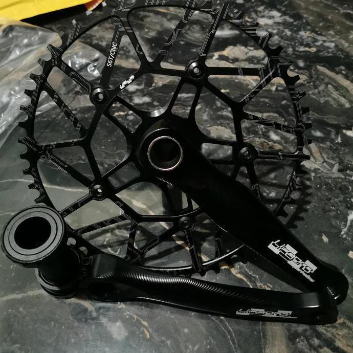 Crank Set Litepro Super Hollow 56T Ht2