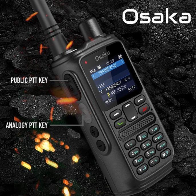 Murah Ht Poc Hybrid Poc With Analog Premium P200 Walkie Talkie