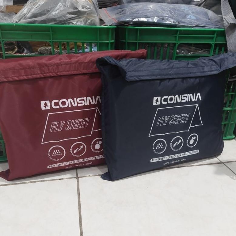 CONSINA. FLYSHEET TENDA CONSINA 3X4 WATERPROOF