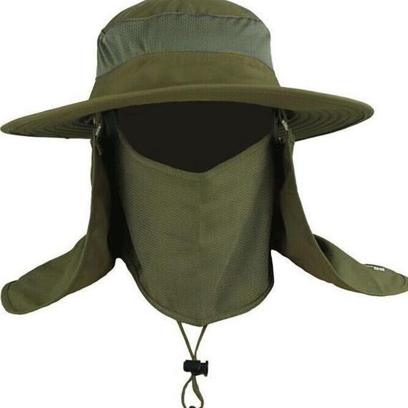 Topi Gunung dengan Sarung Wajah
