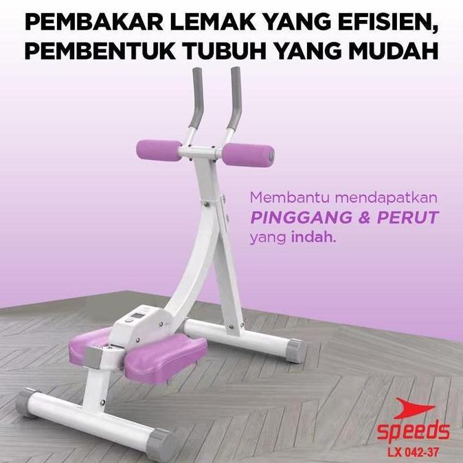AB Coaster Alat Olahraga Rumah Ab Roller Abdominal Fitness 04237 - Sar Mart