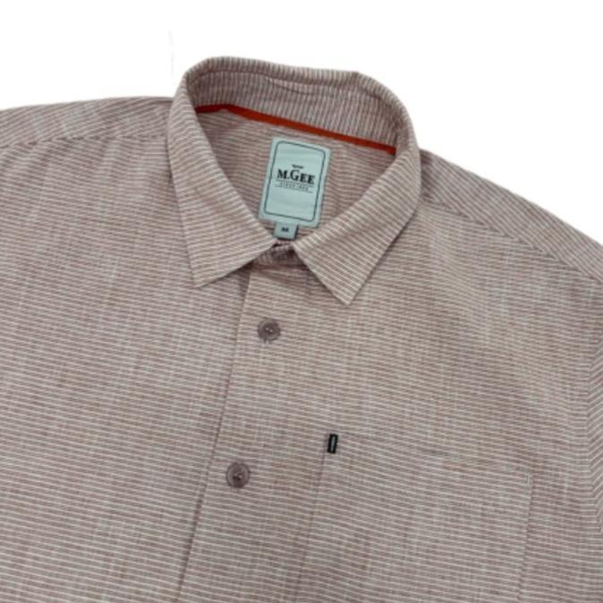 MGee Kemeja Casual Lengan Pendek Pria Mgee ALTO C110 Red