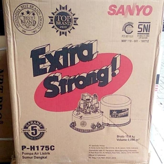 Pompa Air Sanyo Tabung 175watt Pompa Sanyo PH 175C