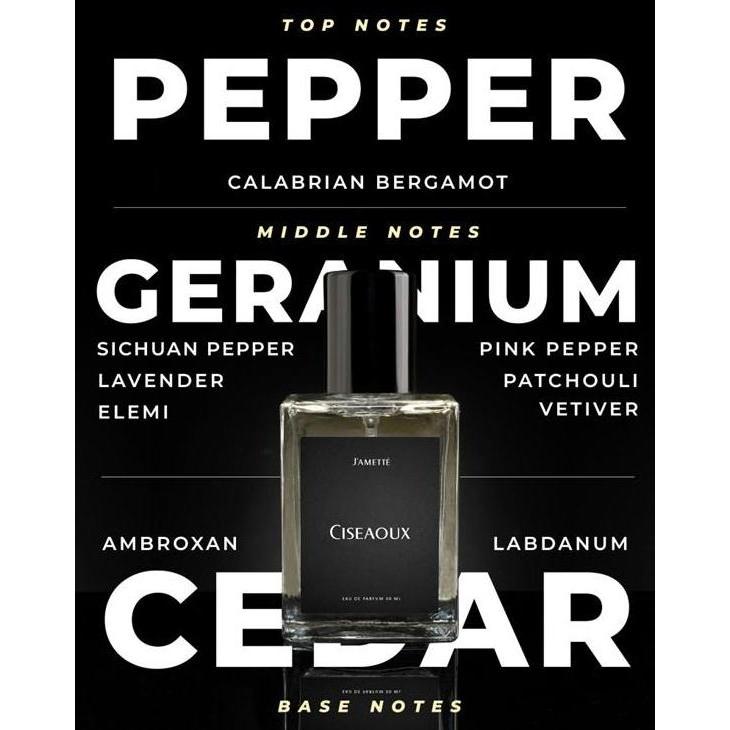 NEW JAMETTE PERFUME CISEAOUX EDP 30ML - PARFUM PRIA SEGAR TAHAN LAMA BEST