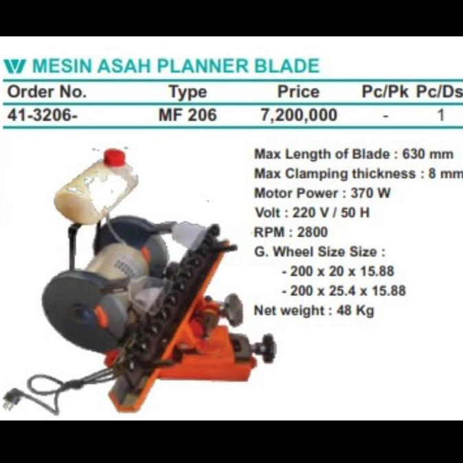{{{{}}] Mesin Asah Mata Pisau Planer / Mesin Asah Planer Blade