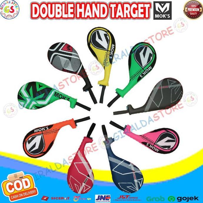 Hand Kick Kicking Target Tarjet Double Dobel Doubel Doble Alas Latihan Tendangan Taekwondo Taek Tek 
