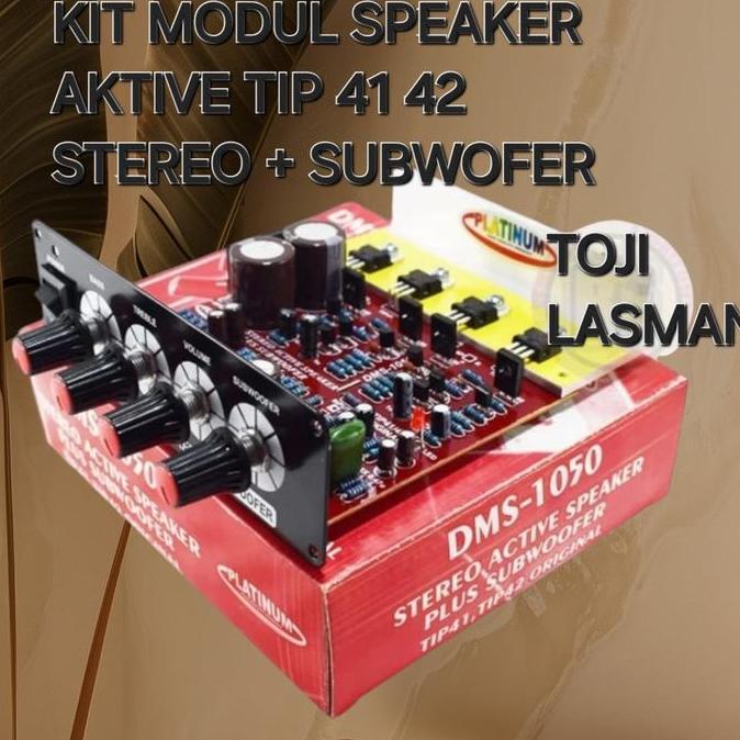 Jdg- Kit Pcb Aktif Active Stereo Tip 41 42 Tip41 +Subw Subwofer Dms 1050