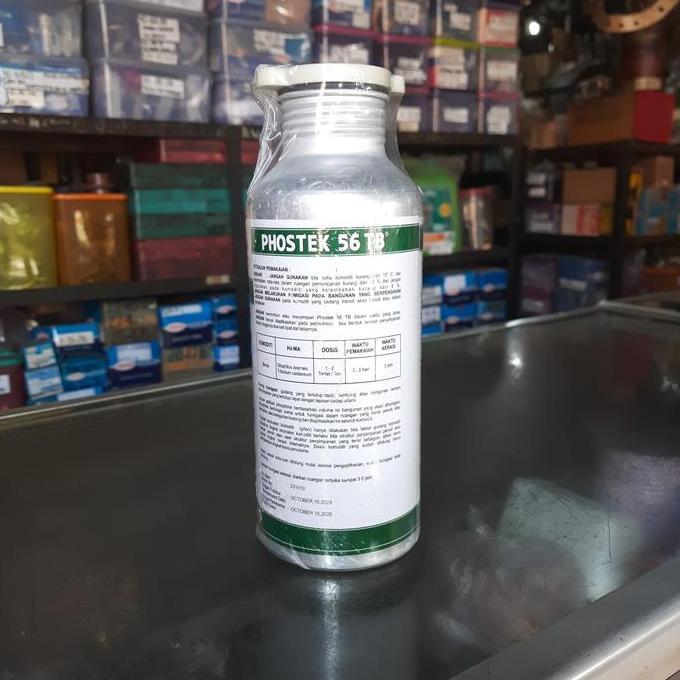Produk Terbaik] PHOSTEK TB56 OBAT BASMI KUTU BERAS JAGUNG KACANG GABAH FUMIGAN