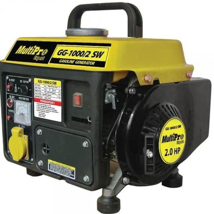 ><><><] Mesin Genset Listrik 1000 watt GG-1000/2SW Multipro GG1000/2SW