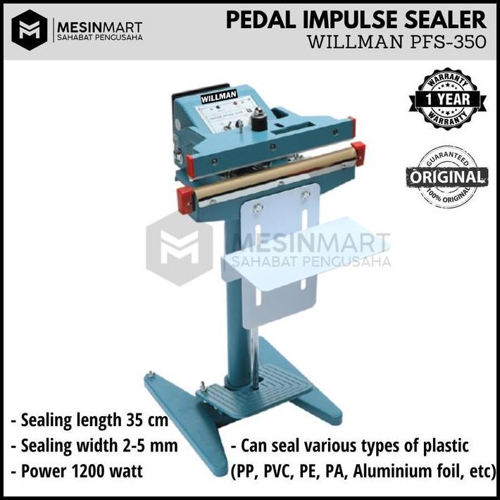 Mesin Press Plastik Injak/ Pedal Impulse Sealer best seller