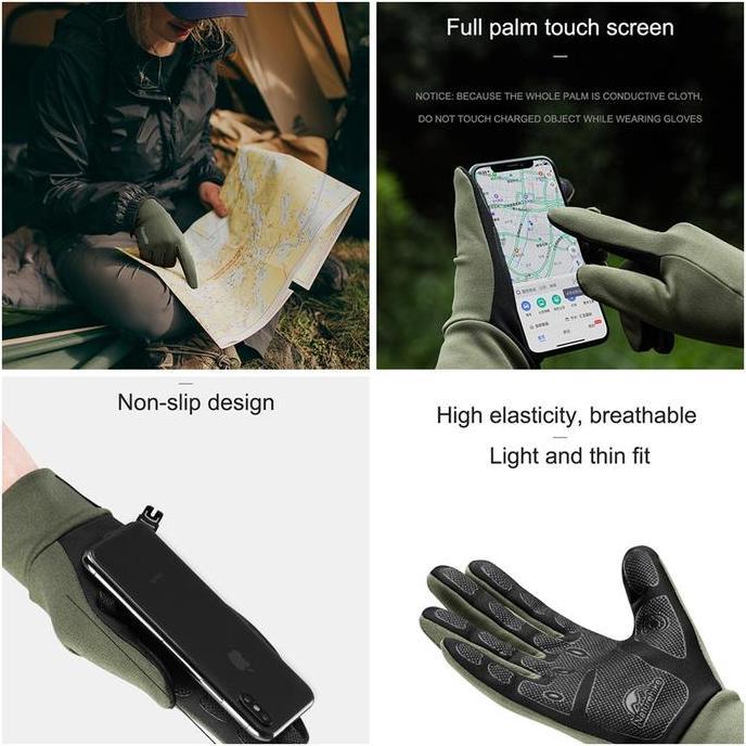 Naturalcam- Sarung Tangan Multifungsi Naturehike Gl10 Nh20Fs032