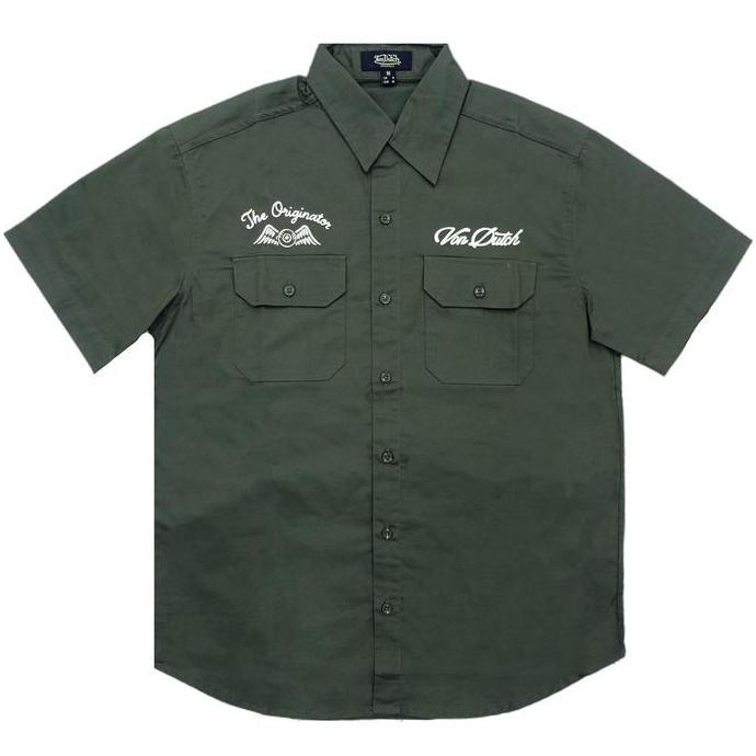 Von Dutch Workshirt 1433 Army Green