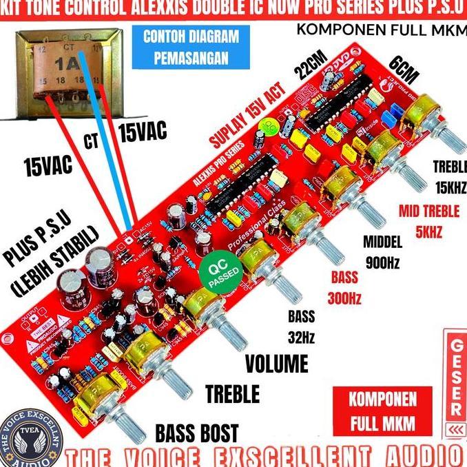 Kit Alexis Stereo Tone Control CT HARGA SPESIAL