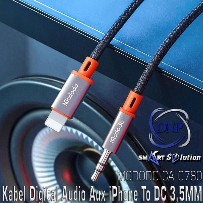 Jdg- Mcdodo Ca-0780 Kabel Aux Iphone To Dc 3.5Mm Premium Audio Stereo