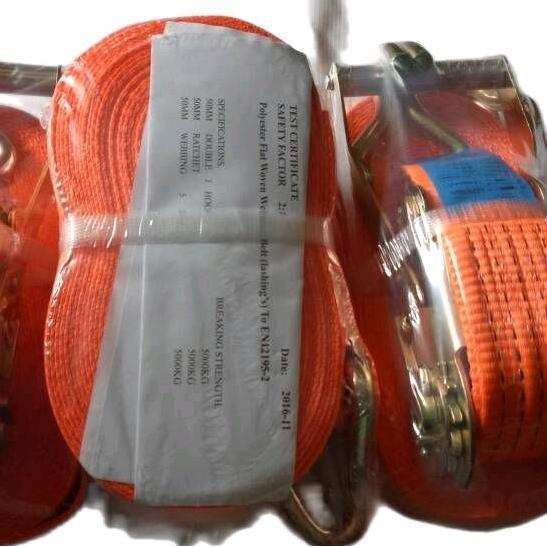 Cargo Lashing Rachet Track Belt Webbing Tali Kretek 5Ton 12 Meter