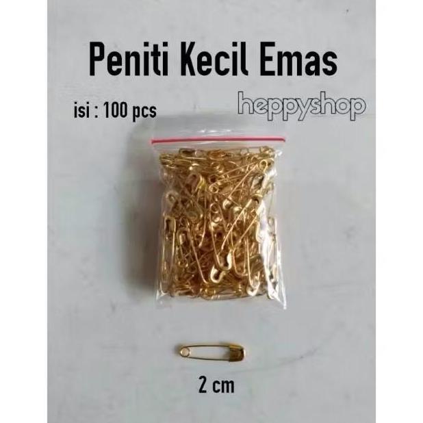 hanya disini] Peniti Kecil Emas, Peniti Jilbab, Peniti Emas