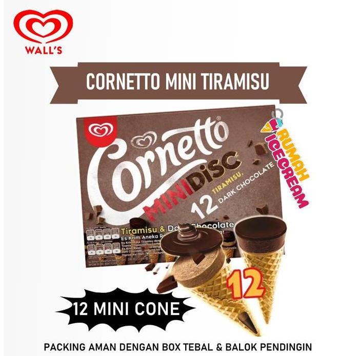 Ice Cream Cornetto Mini Walls Aneka Rasa