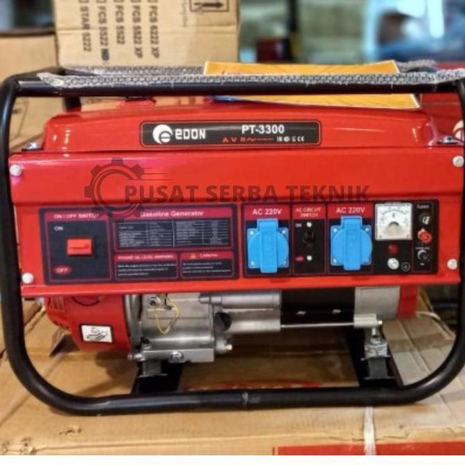 Genset Edon 3000Watt Edon Pt3300L Edon Pt-3800D Gasoline Generator