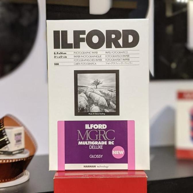 Ready ILFORD - Multigrade Resin Coated Glossy Photo Paper MGRCDL1M | 100