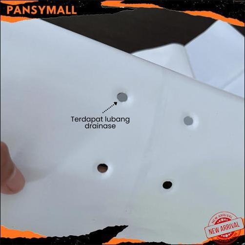 Polybag Putih 40 x 40 Isi 50 Lembar - Polybag Putih / Putih-Hitam Grosir