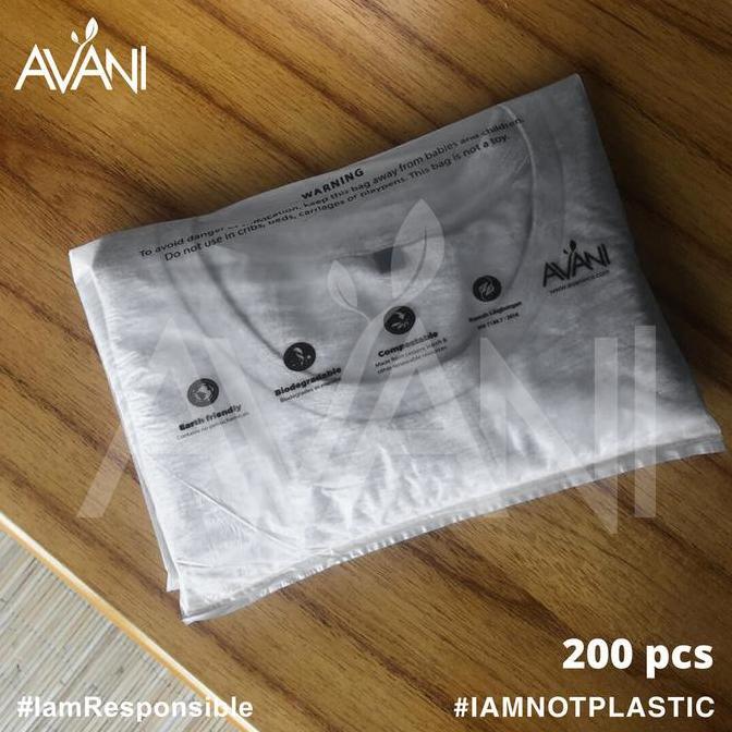 Blocke- Polybag Cassava Medium - Kantong Polymailer Ramah Lingkungan