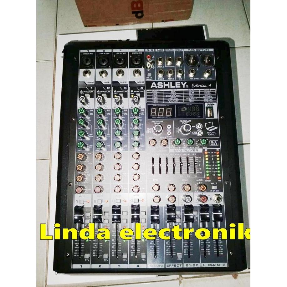 mixer ashley selection 4 ORYGINAL 4 channel ashley selection4