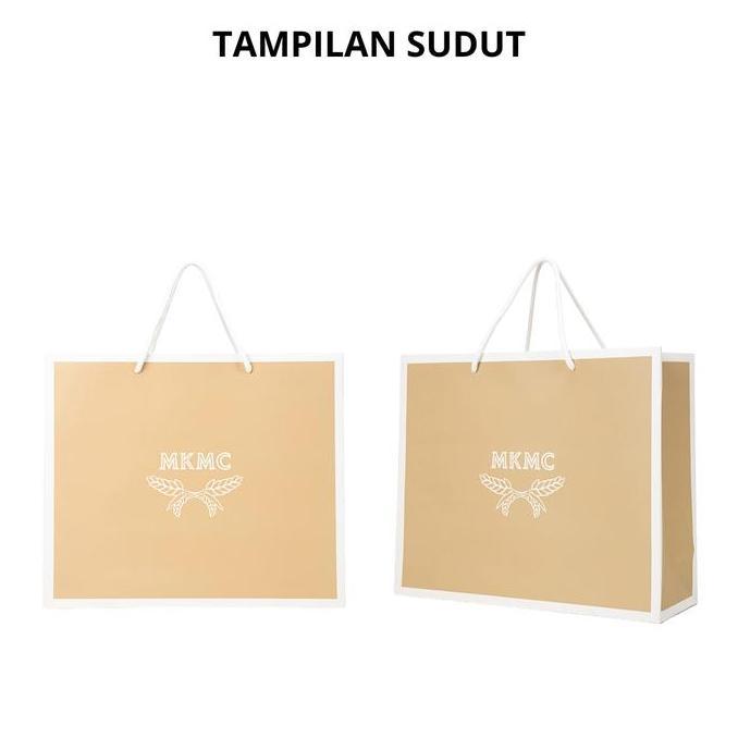 Blocke- Mkmc Paperbag Aksesoris Tas - Kantong Kertas Belanja Original Polos