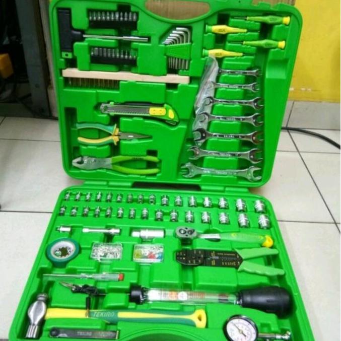 Promo Tool set 130 pcs tekiro - mekanik tools set Diskon