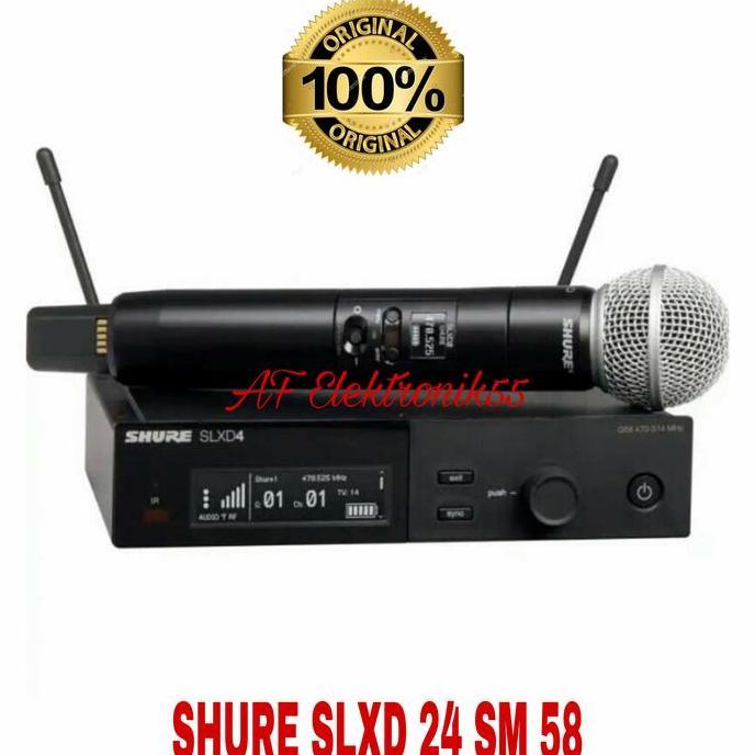 Mic Wireles SHURE SLXD 24/SM 58 Original