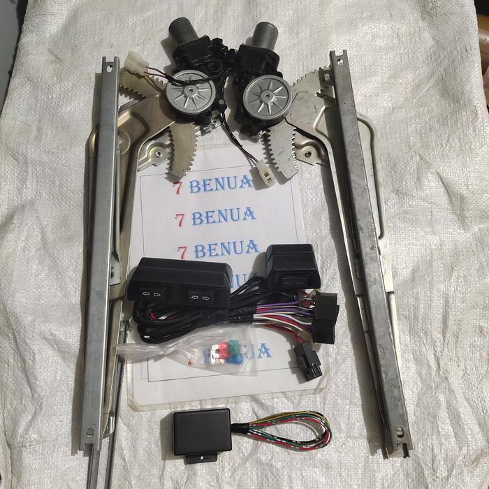 Power Window Kijang Super 2 Pintu Model Tempel Plus Relay Booster Original Dan Terpercaya