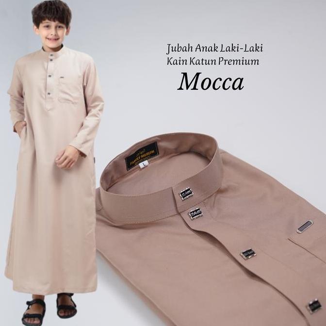 BEST SELLER AL HAZ JUBAH ANAK LAKI-LAKI LENGAN PANJANG USIA 1-14 TAHUN BAHAN KATUN MADINAH NEW MOTIF