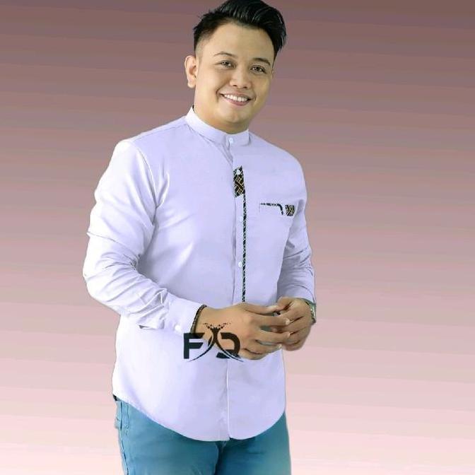 BEST SELLER FQ FASHION / BAJU KEMEJA KOKO KAIN TOYOBO MUSLIM PRIA DEWASA MODERN LENGAN PANJANG MOTIF